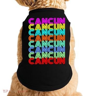 Cancun Retro Techno Doggie Tank