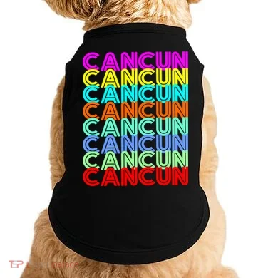 Cancun Retro Techno Doggie Tank