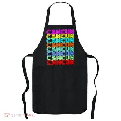 Cancun Retro Techno Apron