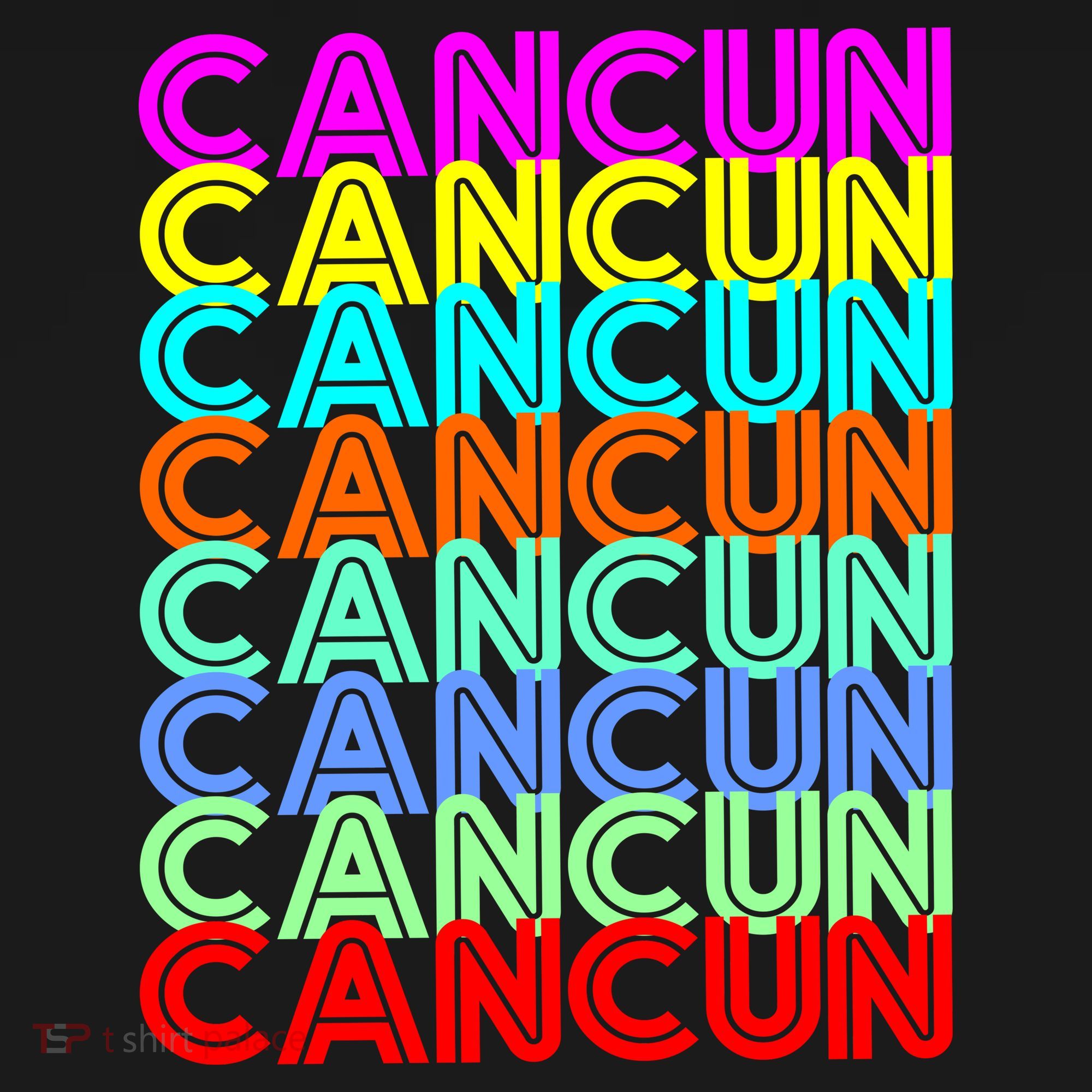 Cancun Retro Techno Sweatshirt