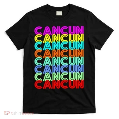 Cancun Retro Techno T-Shirt