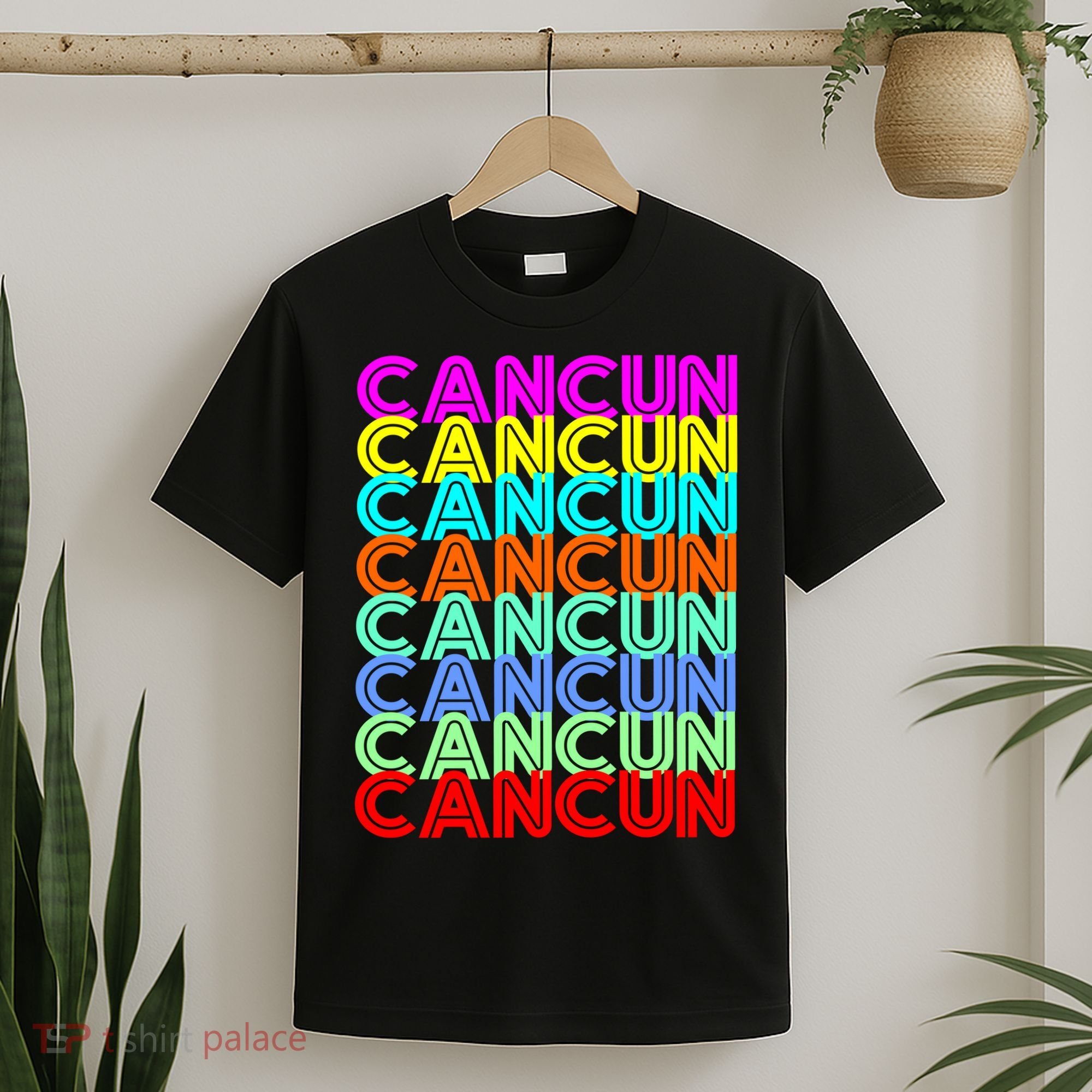 Cancun Retro Techno T-Shirt