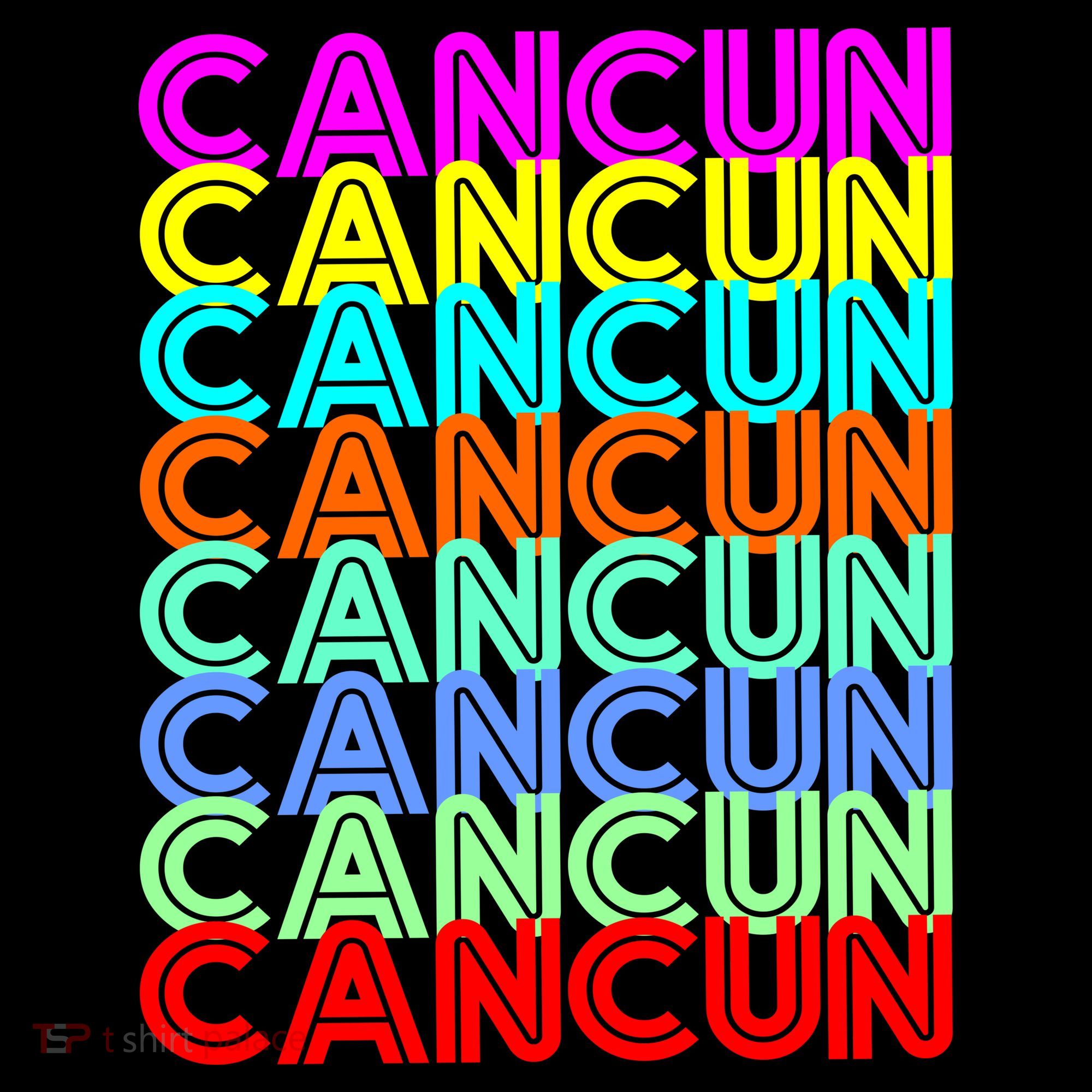 Cancun Retro Techno Backpack