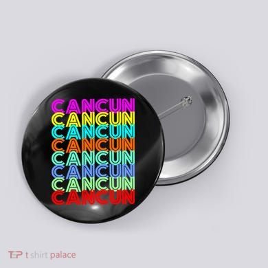 Cancun Retro Techno Button