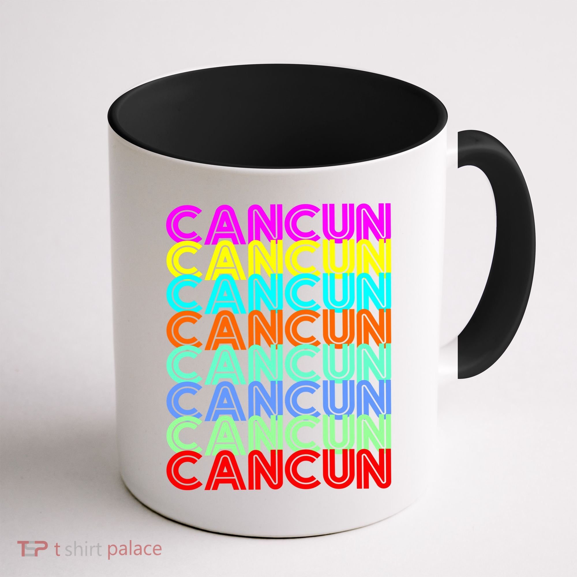 Cancun Retro Techno Coffee Mug