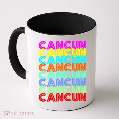 Cancun Retro Techno Coffee Mug