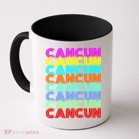 Cancun Retro Techno Coffee Mug thumb 0