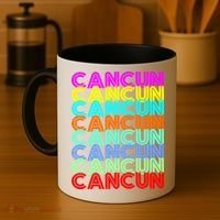 Cancun Retro Techno Coffee Mug thumb 4