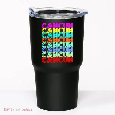 Cancun Retro Techno Tumbler