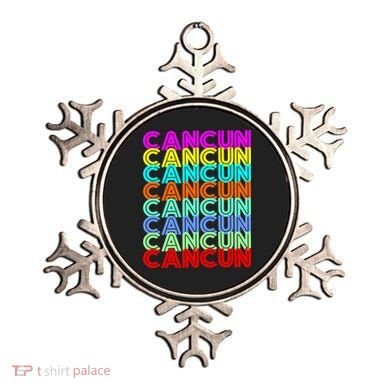 Cancun Retro Techno Ornament