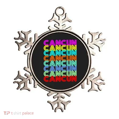 Cancun Retro Techno Ornament