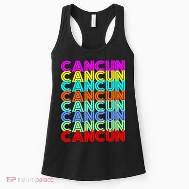 Cancun Retro Techno Women's Tank Top
