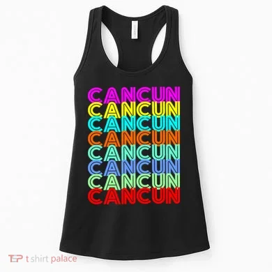 Cancun Retro Techno Women's Tank Top