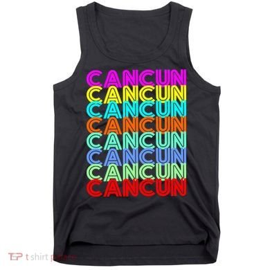 Cancun Retro Techno Tank Top