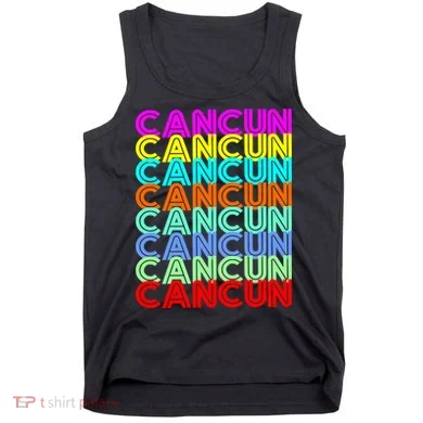 Cancun Retro Techno Tank Top