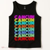 Cancun Retro Techno Tank Top thumb 2