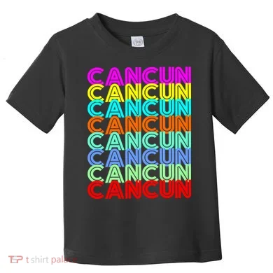 Cancun Retro Techno Toddler T-Shirt