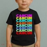Cancun Retro Techno Toddler T-Shirt thumb 2