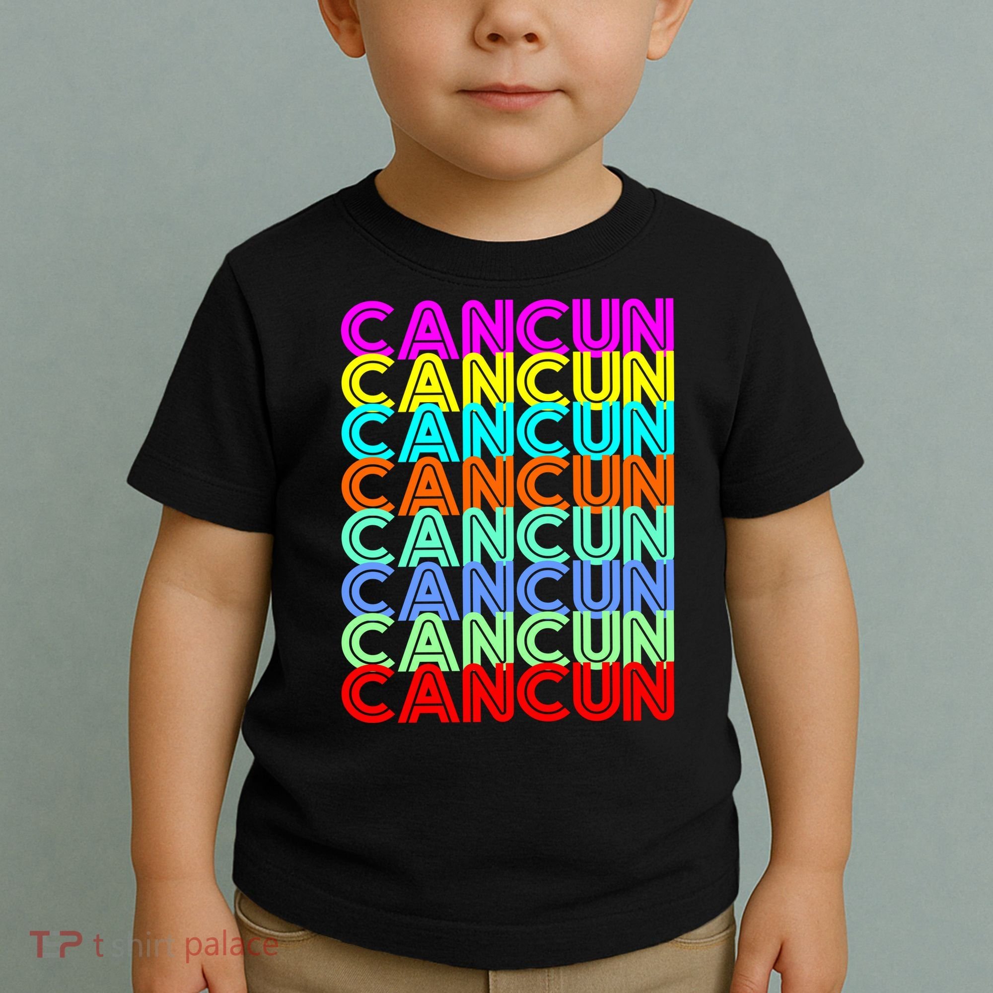Cancun Retro Techno Toddler T-Shirt