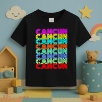 Cancun Retro Techno Toddler T-Shirt thumb 3