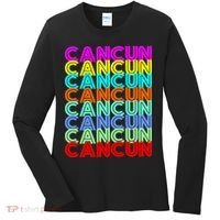 Cancun Retro Techno Women's Long Sleeve Shirt thumb 0