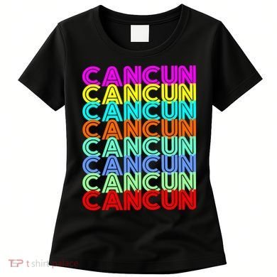 Cancun Retro Techno Women's T-Shirt
