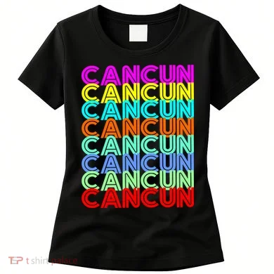 Cancun Retro Techno Women's T-Shirt