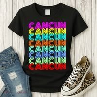 Cancun Retro Techno Women's T-Shirt thumb 3