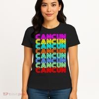 Cancun Retro Techno Women's T-Shirt thumb 4