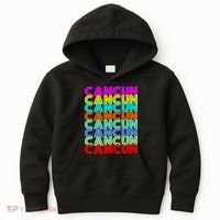 Cancun Retro Techno Kids Hoodie thumb 0