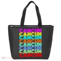 Cancun Retro Techno Tote Bag thumb 0