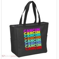 Cancun Retro Techno Tote Bag thumb 2