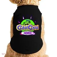 Cancun Tropical Logo Doggie Tank thumb 0