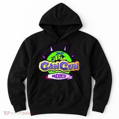 Cancun Tropical Logo Hoodie