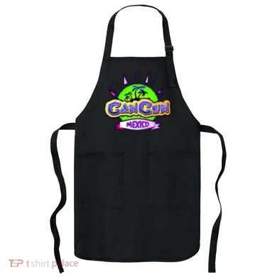 Cancun Tropical Logo Apron