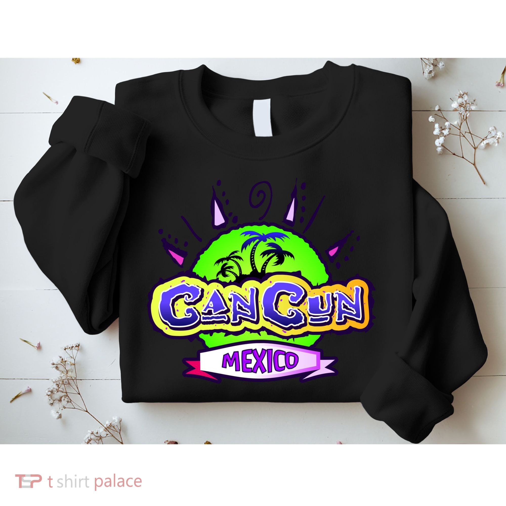 Cancun Tropical Logo Sweatshirt