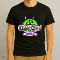 Cancun Tropical Logo T-Shirt thumb 3