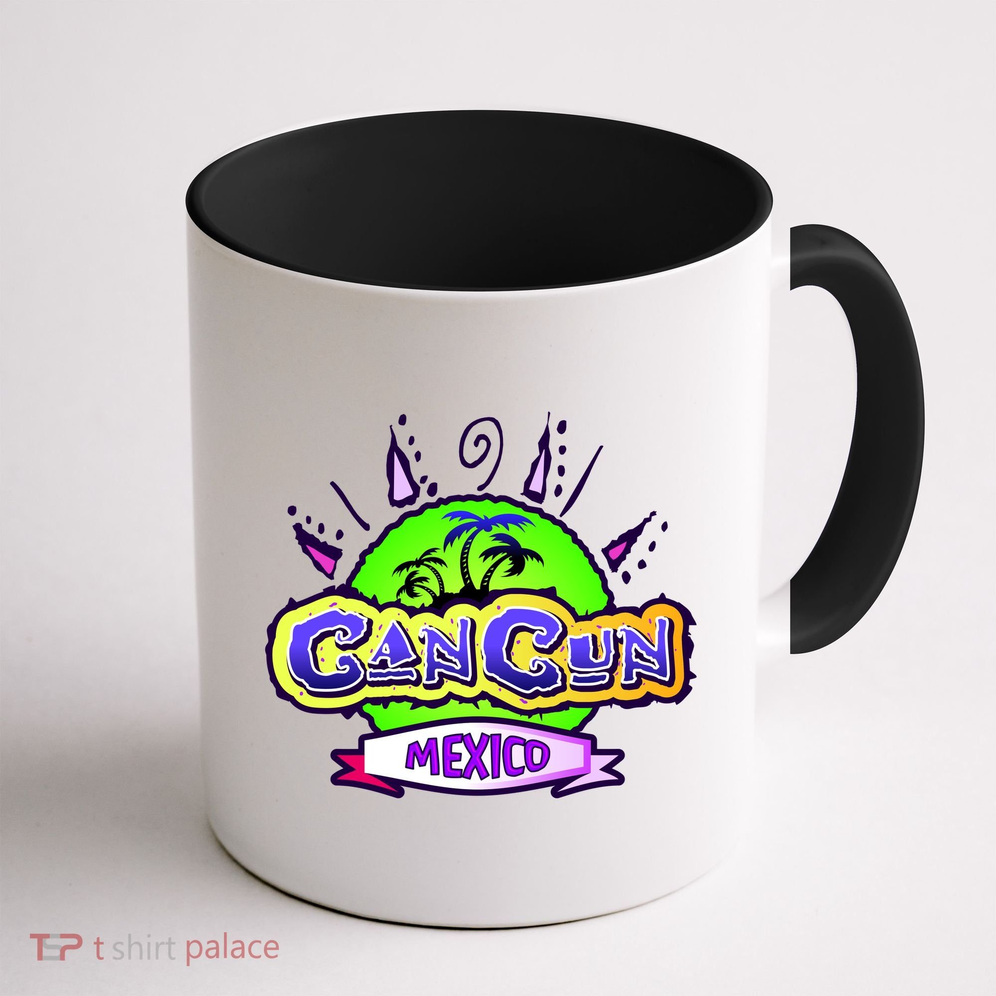 Cancun Tropical Logo Coffee Mug