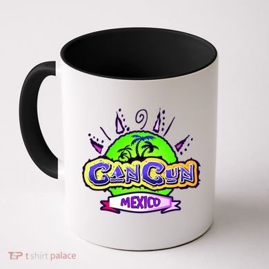 Cancun Tropical Logo Coffee Mug