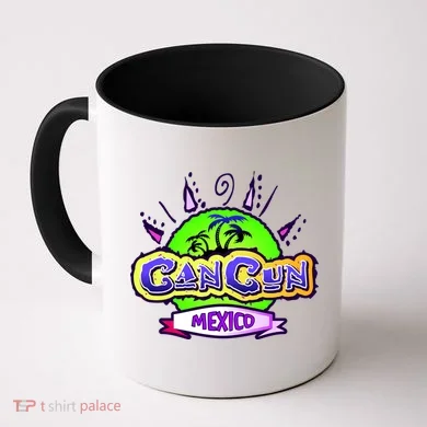 Cancun Tropical Logo Coffee Mug