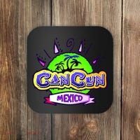 Cancun Tropical Logo Coaster thumb 0