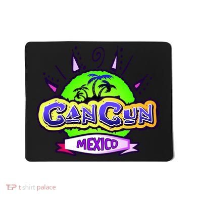 Cancun Tropical Logo Mousepad