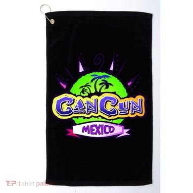 Cancun Tropical Logo Golf Towel