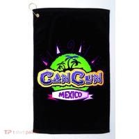 Cancun Tropical Logo Golf Towel thumb 0