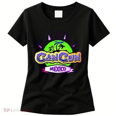 Cancun Tropical Logo Women's T-Shirt