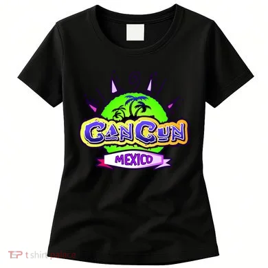 Cancun Tropical Logo Women's T-Shirt