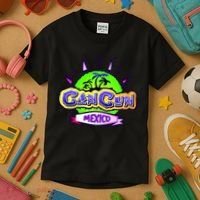 Cancun Tropical Logo Kids T-Shirt thumb 3