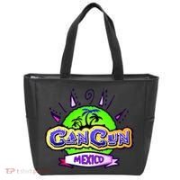 Cancun Tropical Logo Tote Bag thumb 0