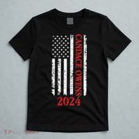 Candace Owens 2024 Distressed US Flag T-Shirt thumb 5