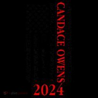 Candace Owens 2024 Distressed US Flag Coffee Mug thumb 5